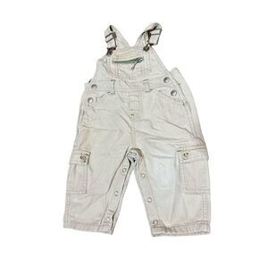 Baby Gap Beige Overalls 6-12m